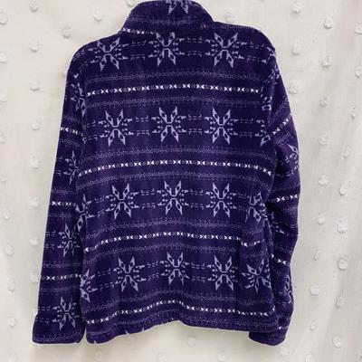 LAURA SCOTT - WOMENâ€™S FLEECE JACKET  SIZE L