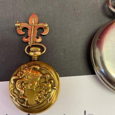 1-pocket watch/watch brooch