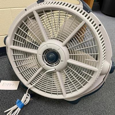Wind machine fan