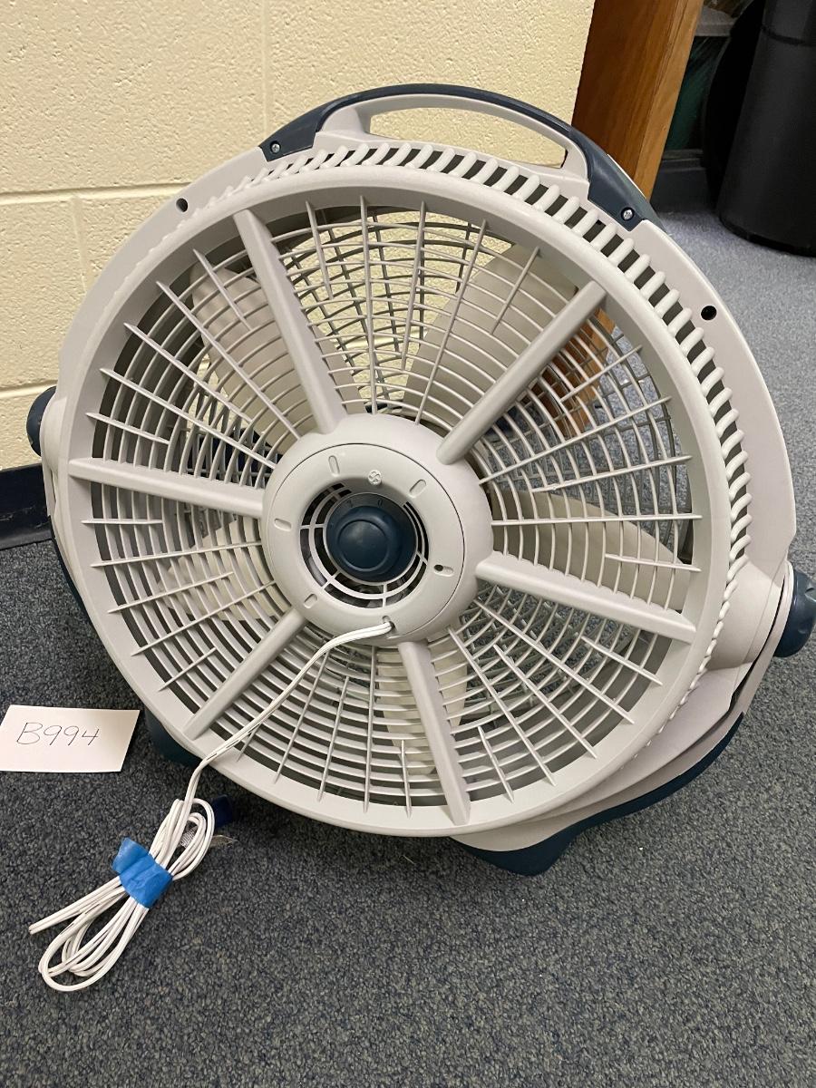 Wind machine fan