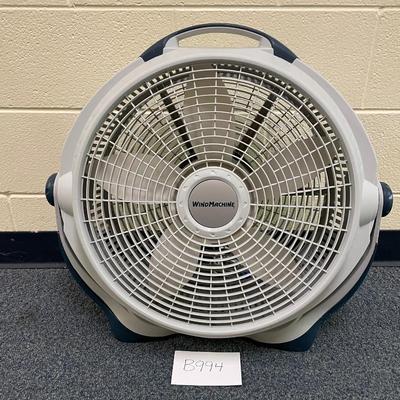Wind machine fan