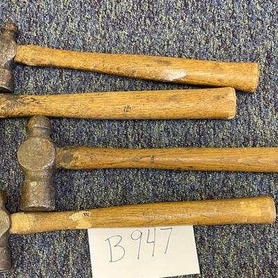 Ball peen hammers
