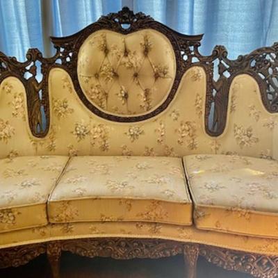 Early 1900's Sofa and 2 Chairs