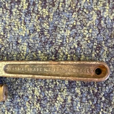 Vintage pipe wrenches