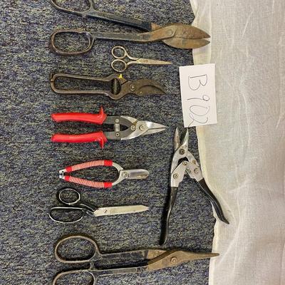 Tin snips assortment