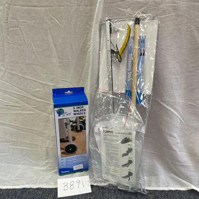 5â€walker wheels  & dressing stick