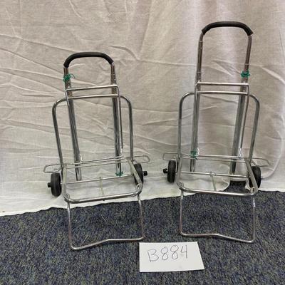 2 luggage carts