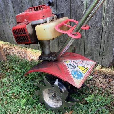 G1249 Mantis Rototiller w/ Galvanized Gas Can