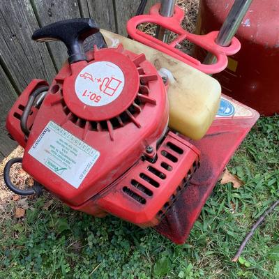 G1249 Mantis Rototiller w/ Galvanized Gas Can