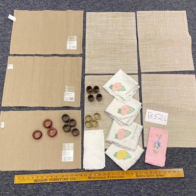Placemats and Napkins