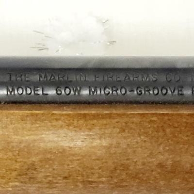 MARLIN GROOVE BARREL .22 LONG RIFLE MODEL 60W