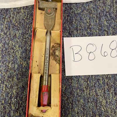 Irwin #22 Chas H Irwin auger bit