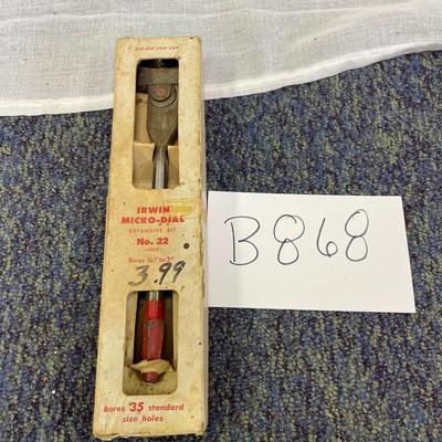 Irwin #22 Chas H Irwin auger bit