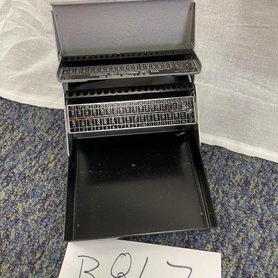 Drill bit storage case