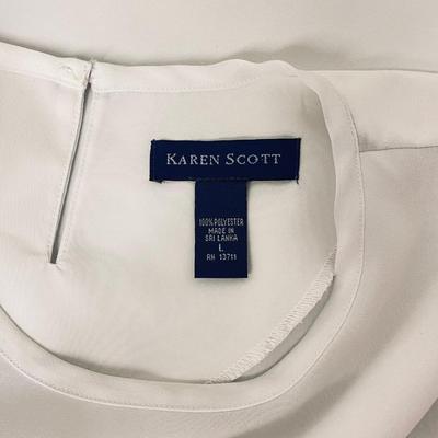 KAREN SCOTT - WOMENâ€™S BLOUSE - SIZE L
