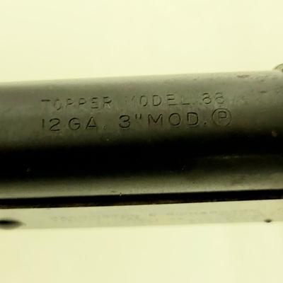H & R TOPPER MODEL 88 12 GA 3" MOD SHOT GUN