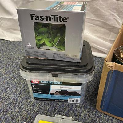 Roofing nails and wood screws