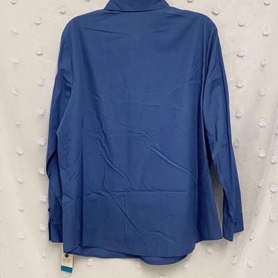 NWT - NOTATIONS CLOTHING CO. - WOMENâ€™S BUTTON UP TOP - SIZE L