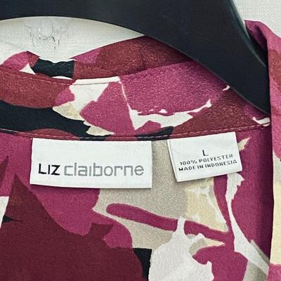 LIZ CLAIBORNE - PRETTY WOMENâ€™S TOP - SIZE L
