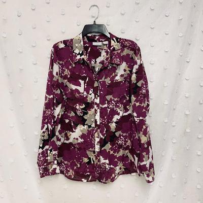 LIZ CLAIBORNE - PRETTY WOMENâ€™S TOP - SIZE L