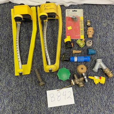 Sprinklers and garden hose fittings