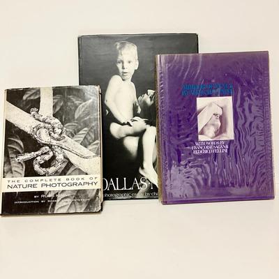 LOT 125  VINTAGE PHOTOGRAPHY ART BOOKS 1962 & 1970S