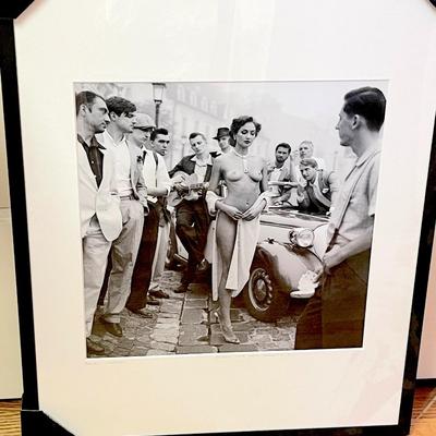 LOT 126   PAIR OF FRAMED NUDE PHOTOGRAPHS "QUEEN and HER THOUGHTS" by RUSLAN LOBANON