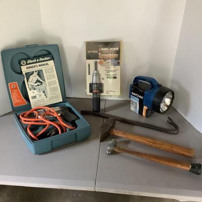 G1259 Black & Decker Power Tools with Hand Tools