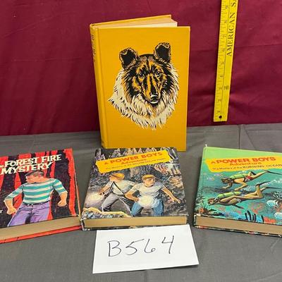 Lassie, Power Boys and Mystery Book