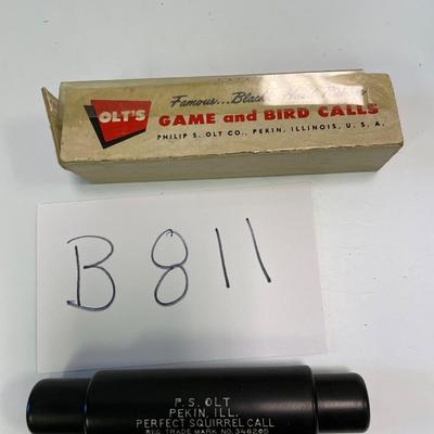 Oltâ€™s game and bird call