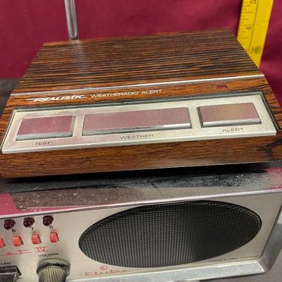 Bearcat 4 Police Scanner and Realistic Weather Alert Radio