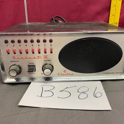 Bearcat 4 Police Scanner and Realistic Weather Alert Radio