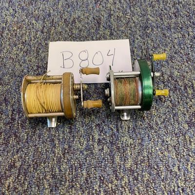 Green Shakesphere/silver Great Lakes-reels