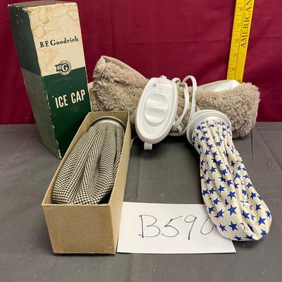 BFGoodrich ice cap, ice bag and heat pad