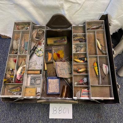Tackle box and contents