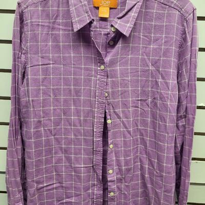 JOE FRESH WOMENS SZ XL BUTTON UP SHIRT