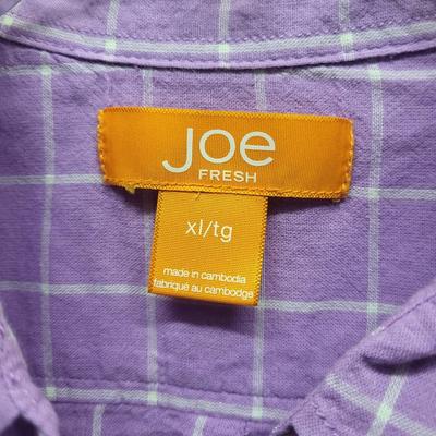 JOE FRESH WOMENS SZ XL BUTTON UP SHIRT