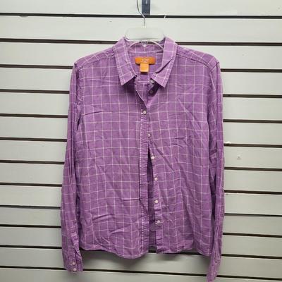 JOE FRESH WOMENS SZ XL BUTTON UP SHIRT