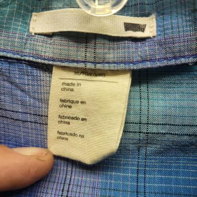 LEVIS WOMENS -XL- SNAP UP SHIRT