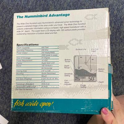 Hummingbird fish finder