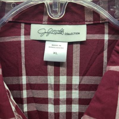 JACLYN SMITH COLLECTION WOMENS SIZE XL BUTTON UP SHIRT