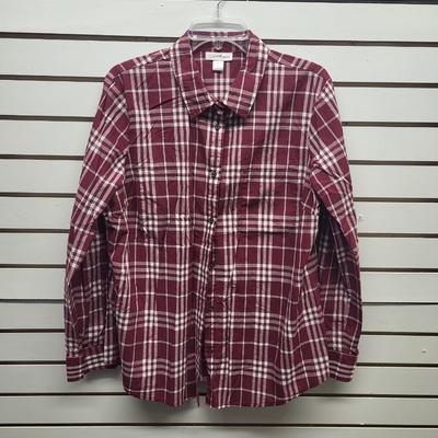 JACLYN SMITH COLLECTION WOMENS SIZE XL BUTTON UP SHIRT