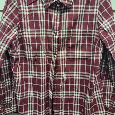 JACLYN SMITH COLLECTION WOMENS SIZE XL BUTTON UP SHIRT