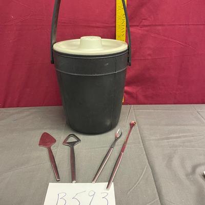 Ice Bucket and Stainless