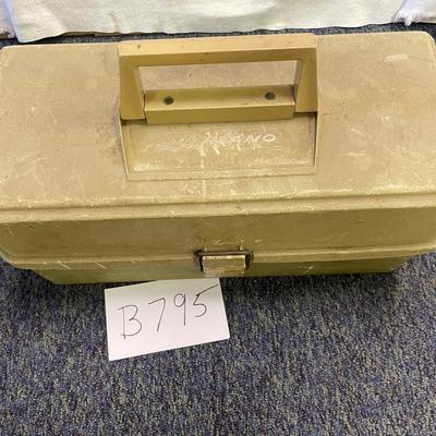 Tackle box and contents