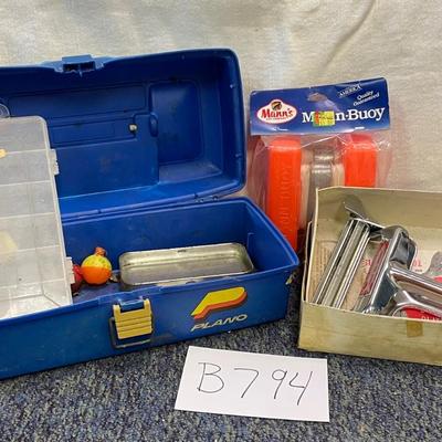 Plano box and fish scaler