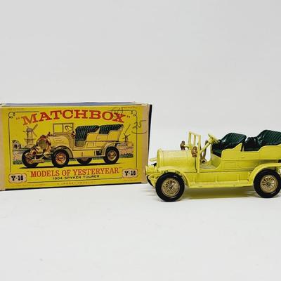 1960s MATCH BOX 1904 SPYKER TOURER