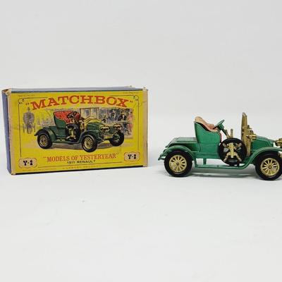1960s MATCH BOX 1911 RENAULT