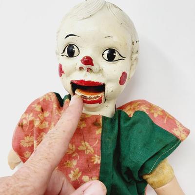 VINTAGE VENTRILOQUIST CLOWN DOLL