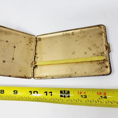 VINTAGE METAL CIGARETTE DECORATIVE HOLDER